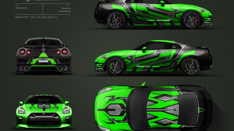 Nissan GTR - Fast Line design