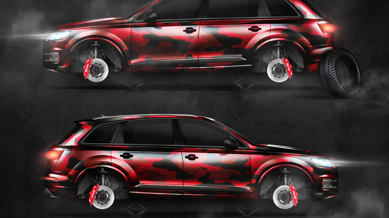 Audi Q7 - Camo design