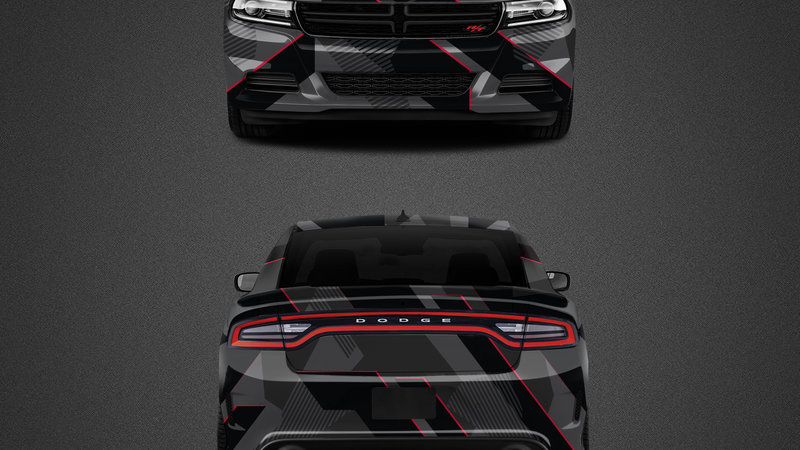 Dodge Charger - Grey Scale design - img 1 small