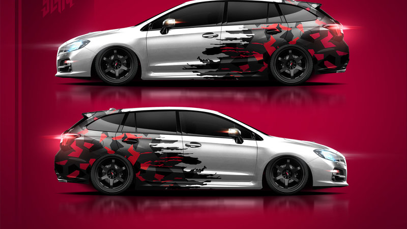 Subaru Levorg - Red Cube Design