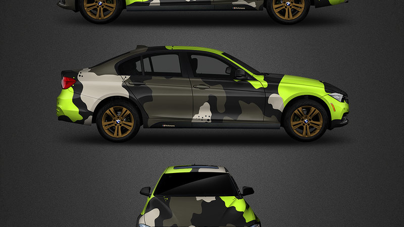 BMW - M3 - Camouflage design