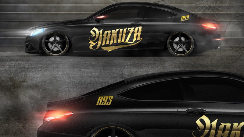 Mercedes-Benz C-Class - Yakuza design