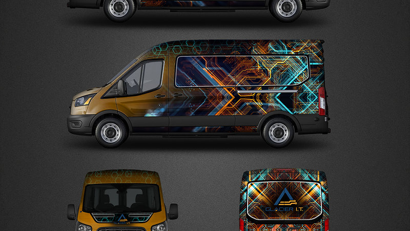 Ford Transit Van GLACIER - I.T. design