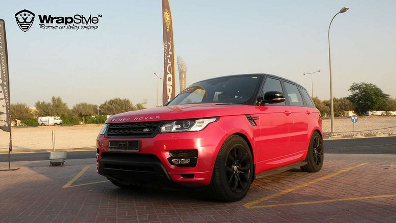 Range Rover Sport - Red Pearlescent wrap - img 1 small