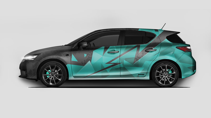 Lexus CT200h F-Sport - Minty Crystal Design