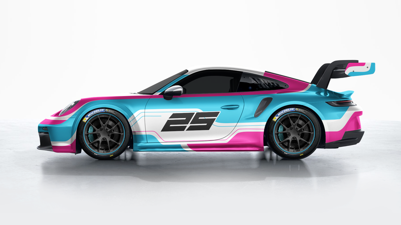 Porsche 992 GT3 CUP - Wrapstock Design