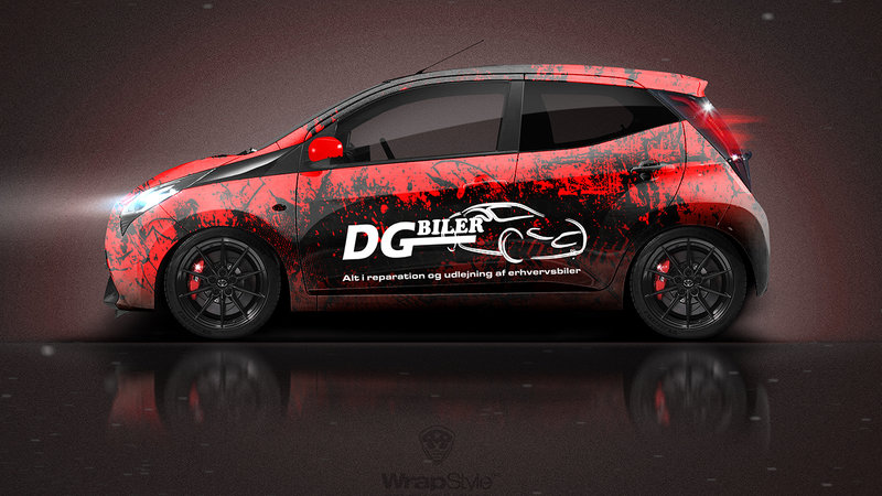 Toyota Aygo - Grunge Design