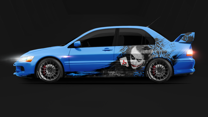 Mitsubishi Lancer Evolution IX - Joker 3 Design