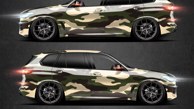 BMW X5 - Camouflage Design - img 1 small