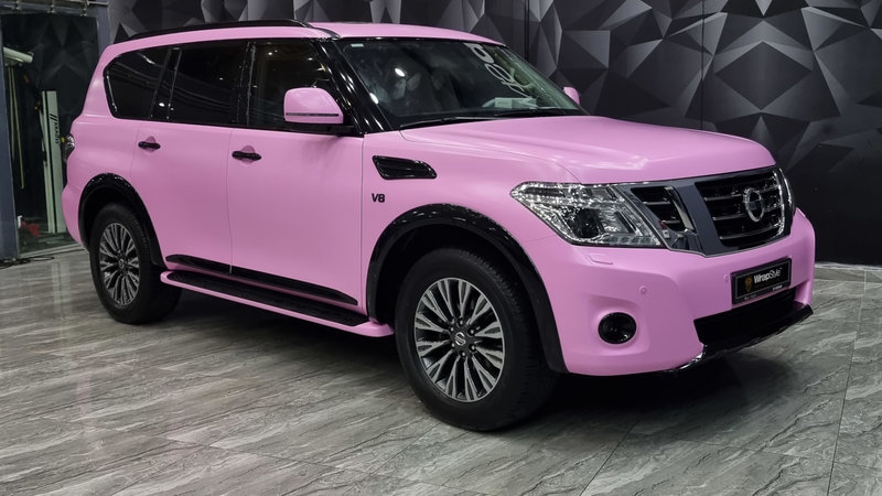 Nissan Patrol - Pink Wrap