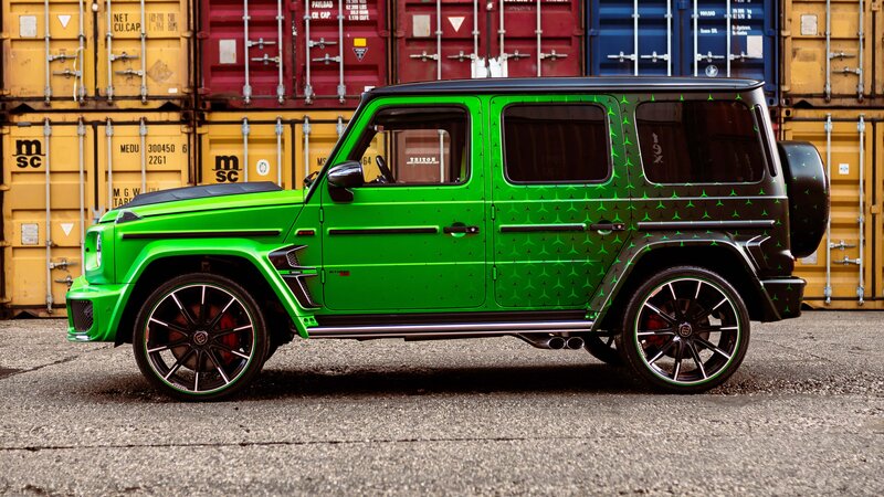 Mercedes-Benz G63 Brabus - Mercedes Gradient Wrap