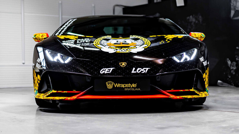 Lamborghini Huracan Evo - The King McDuck Wrap - img 2 small