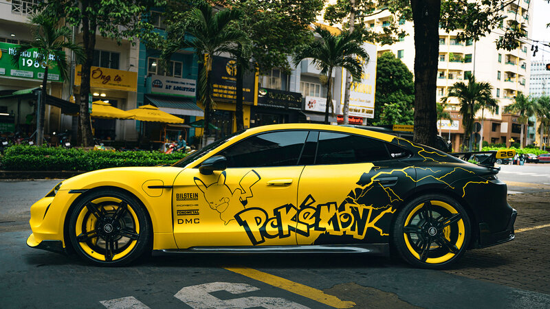 Porsche Taycan - Pokemon Wrap