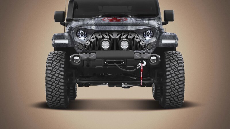 Jeep Wrangler Rubicon - Metal Bear Design - img 4 small