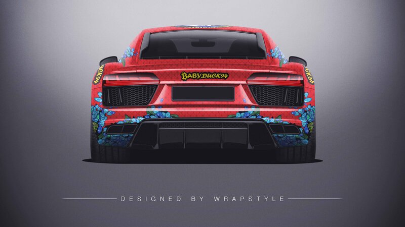 Audi R8 - Baby McDuck Party Design - img 12 small