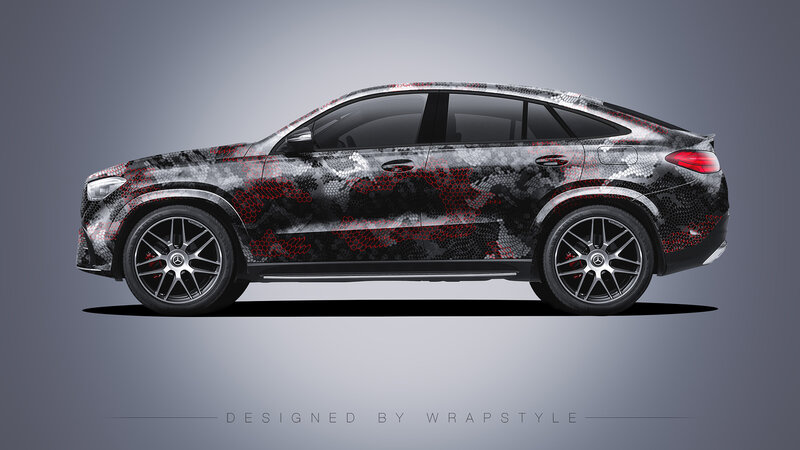 Mercedes GLE AMG 63 - Snake Skin Design