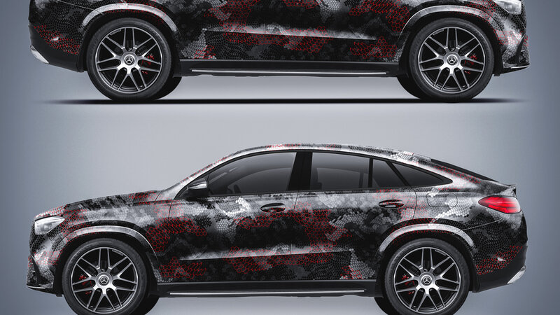 Mercedes GLE AMG 63 - Snake Skin Design - img 1 small