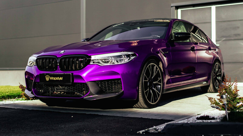 BMW M5 - Imperial Orchid Wrap