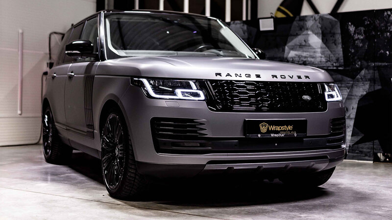 Range Rover Vogue - Grey Matt Wrap - img 1 small