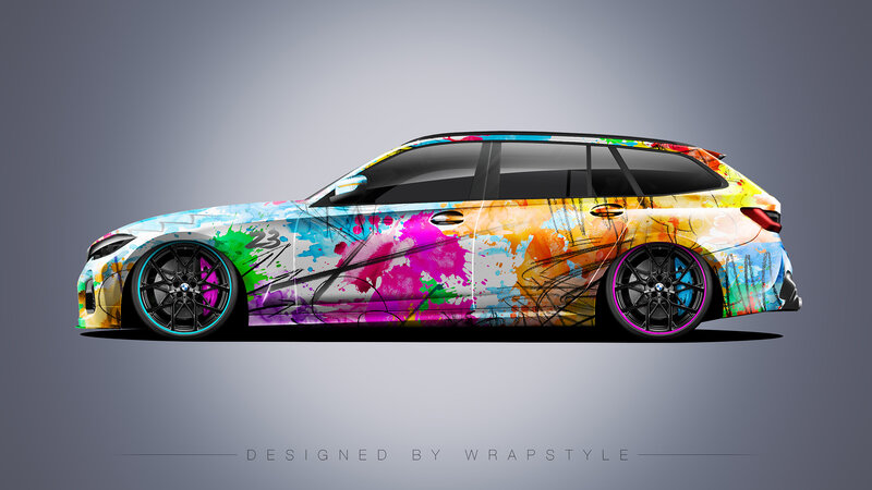 BMW 3 G21 - Color Splash Design