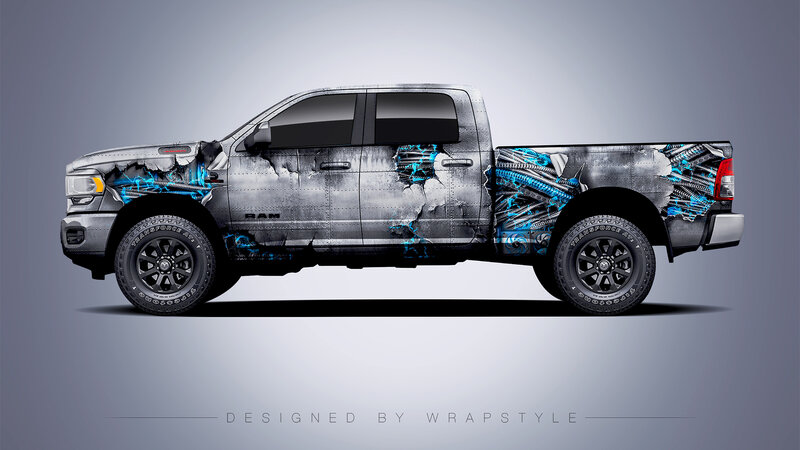 Dodge Ram 2500 - Cyber Plasma Design