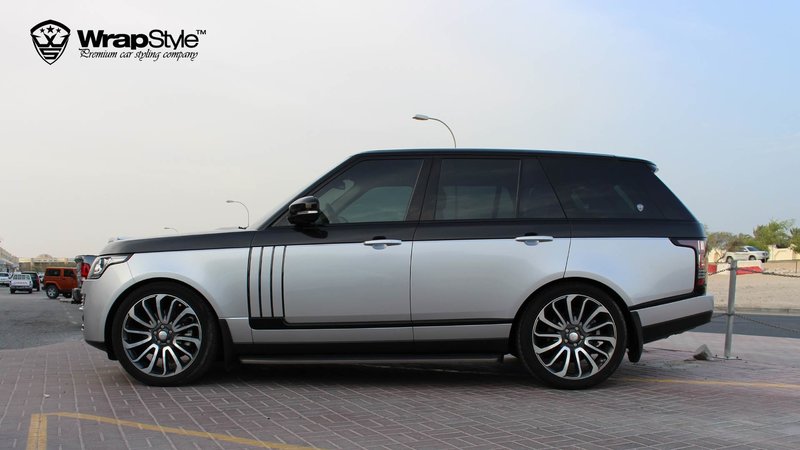 Range Rover Vogue - Black Metallic wrap - img 2 small