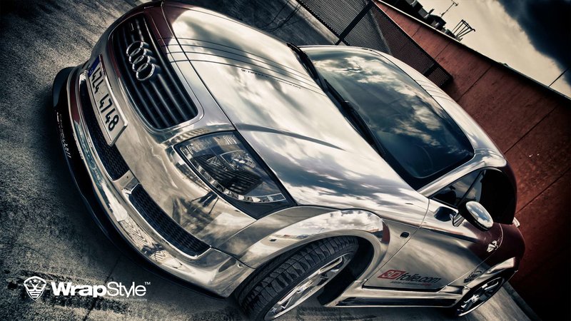 Audi TT - Chrome Gloss wrap - img 3 small