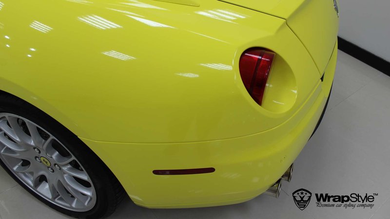 Ferrari 599 - Yellow Gloss wrap - img 2 small