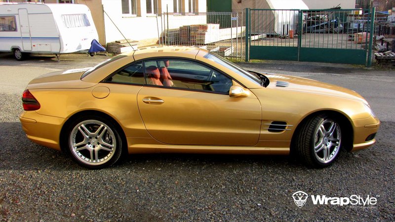 Mercedes SL - Gold Gloss wrap - img 3 small
