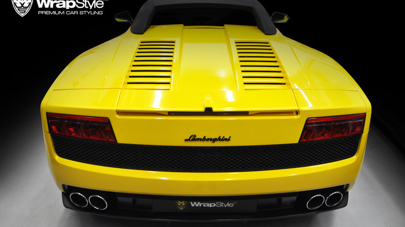Lamborghini Gallardo - Yellow Gloss wrap - img 2 small